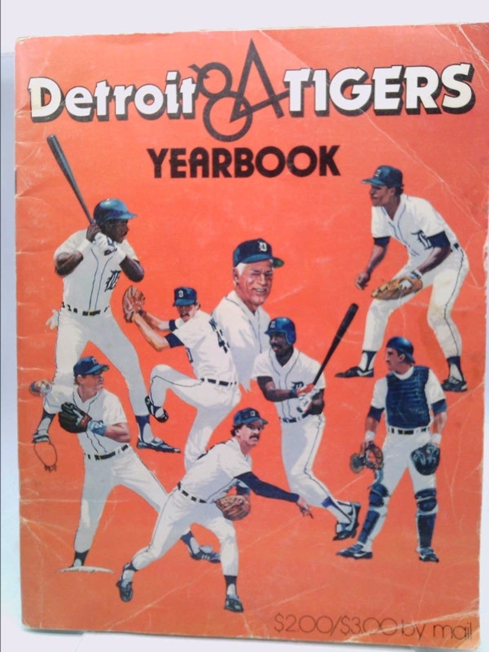 Detroit Tigers '84 Yearbook Etsy