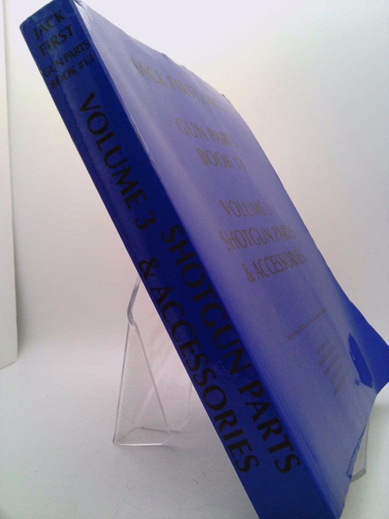 Jack First Inc. Gun Parts Book 13 Volume 3 Shotgun Parts and Etsy UK