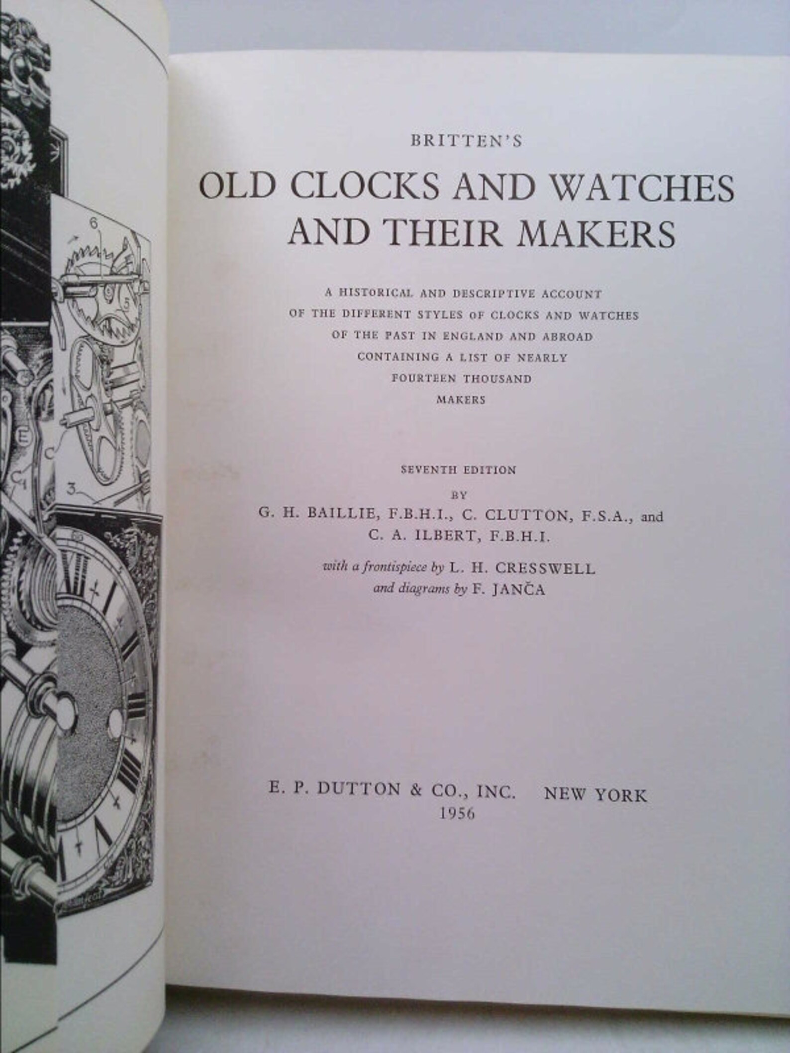 Britten's Old Clocks and Watches and Their Makers a Etsy