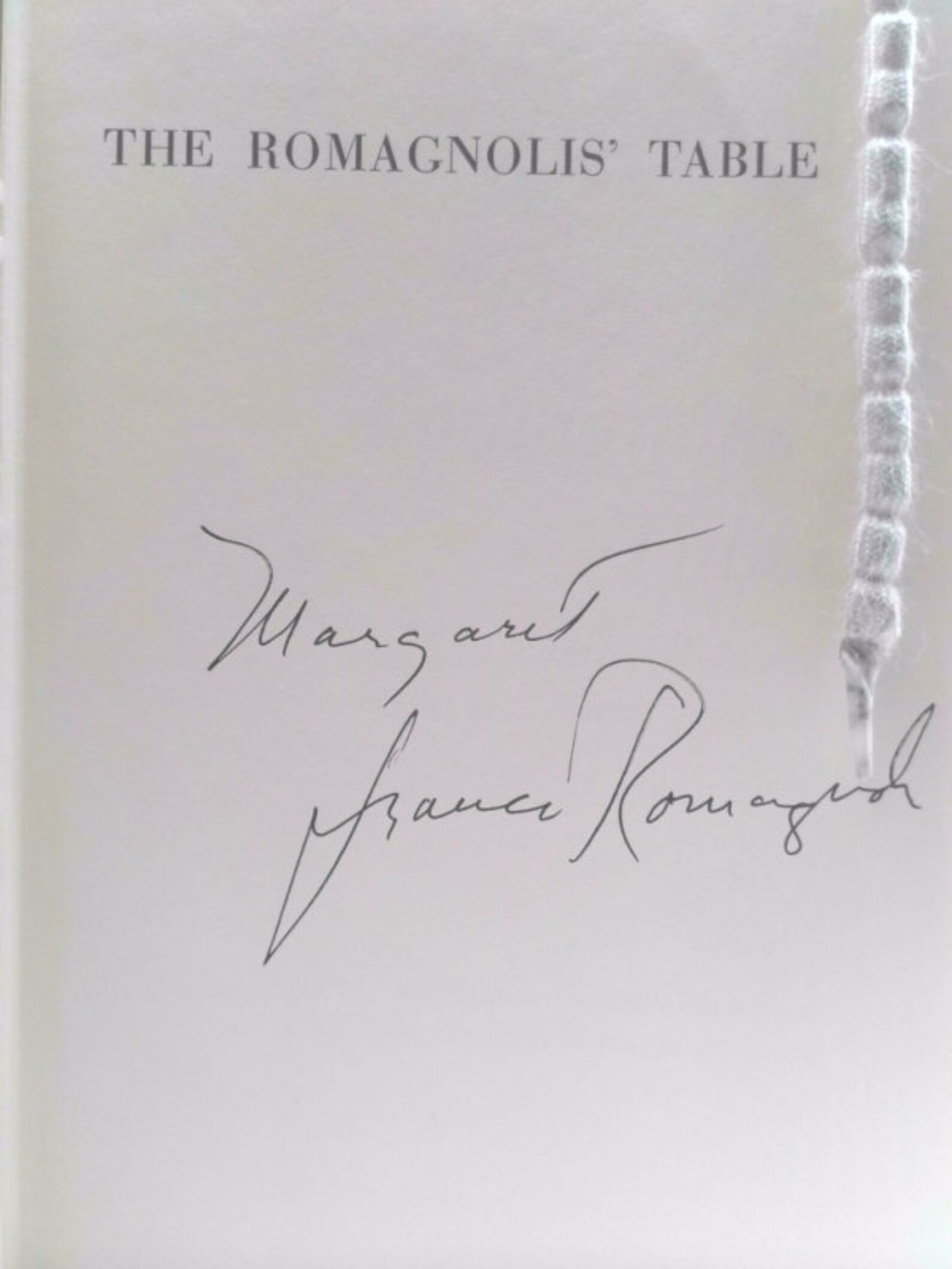 The Romagnolis' Table Italian Family Recipes by G. Etsy