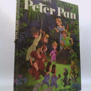 Walt Disney's Peter Pan - a Big Golden Book - From the Motion Picture Peter Pan, Based on the Story by Sir James M. Barrie by Fred Gipson image 1