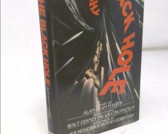 その他 Disney \"The Black Hole\" novel and cards THE BLACK HOLE; A novel by Alan Dean Foster / Based on the