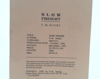 Slow Freight by Susan Kirby