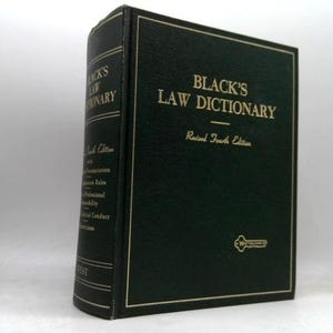 Black's Law Dictionary Revised Fourth Edition by Henry Campbell Black image 1