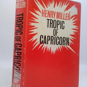 Tropic of Capricorn by henry miller