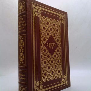 The Sound and the Fury -- Easton Press / Brown Leather by William Faulkner