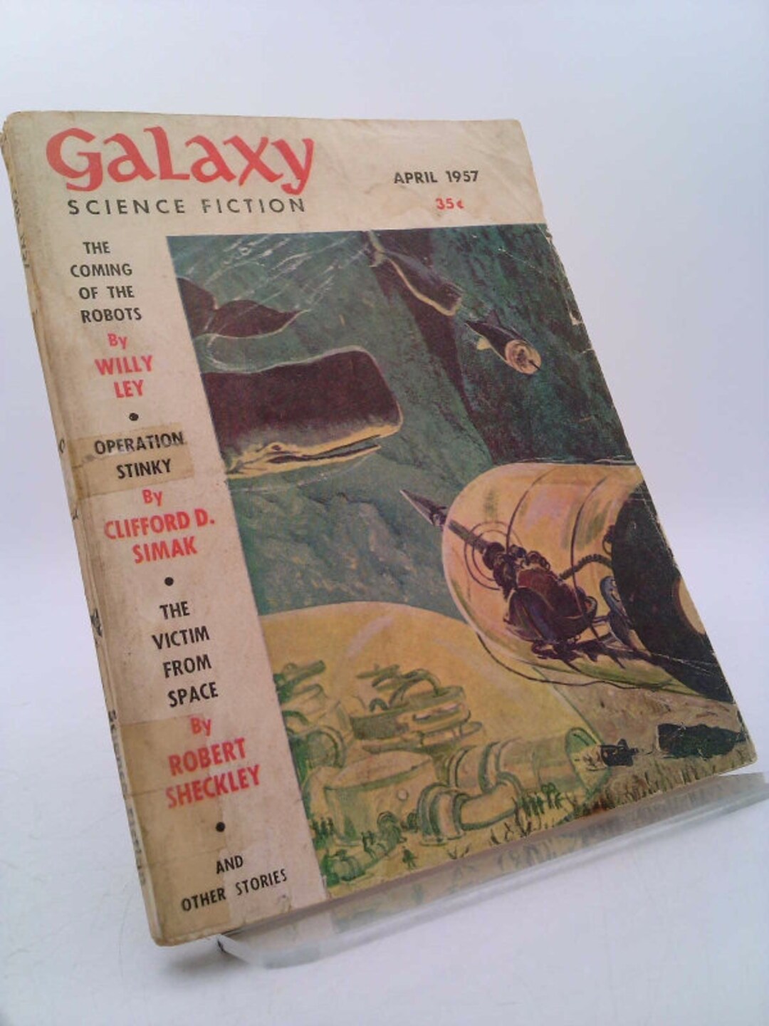Galaxy Science Fiction April 1957 Vol. 13 No. 6 - Etsy