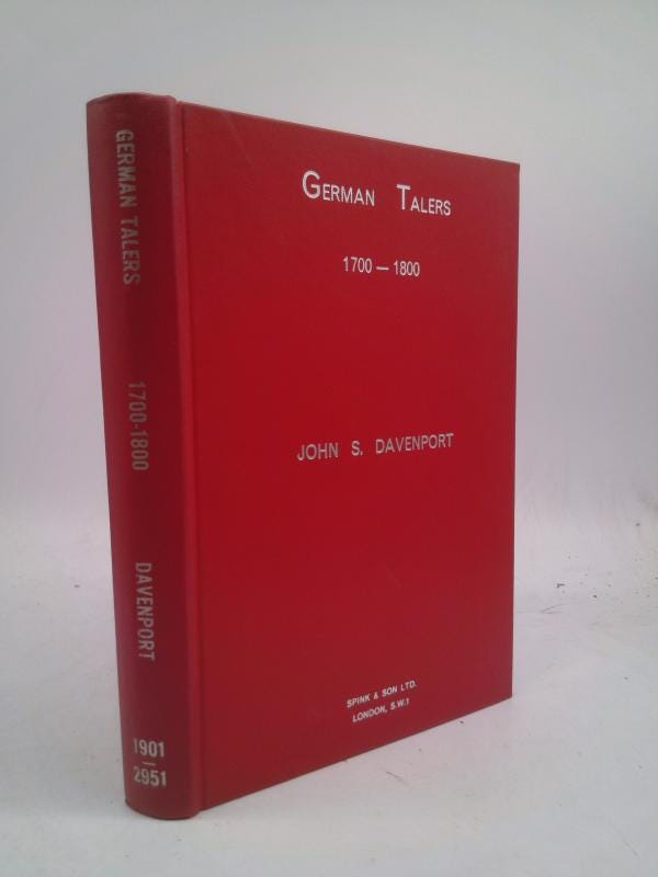 German Talers 1700-1800 by John S. Davenport - Etsy