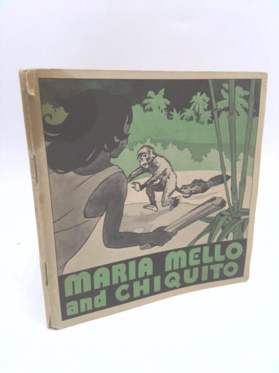 Maria Mello and Chiquito in a Jungle in Brazil. by Virginia and Frome ...