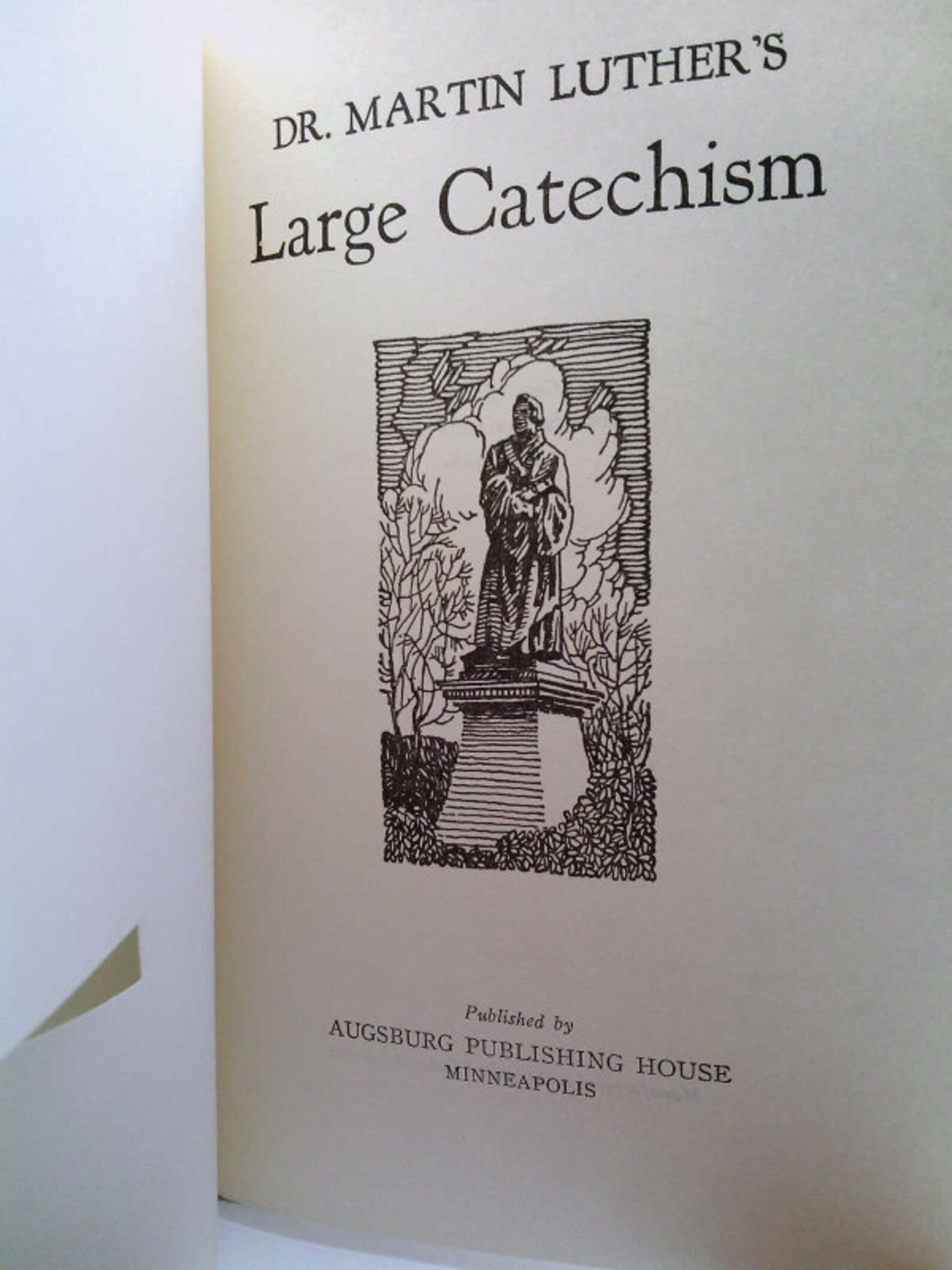 Luther's Large Catechism by Martin Luther Etsy