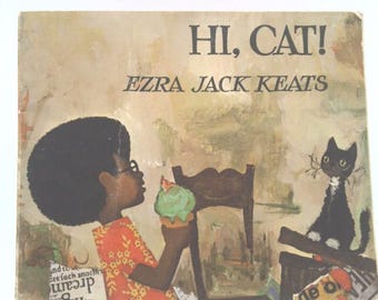 Hi, Cat! by Ezra Jack Keats (First Collier Books Edition 1972) Paperback by Ezra Jack Keats