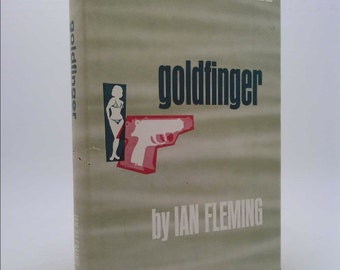 Goldfinger by Ian Fleming 1959 Macmillan Copy (Reprint) by IAN FLEMING