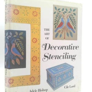The Art of Decorative Stenciling (A Studio Book) by Adele Bishop