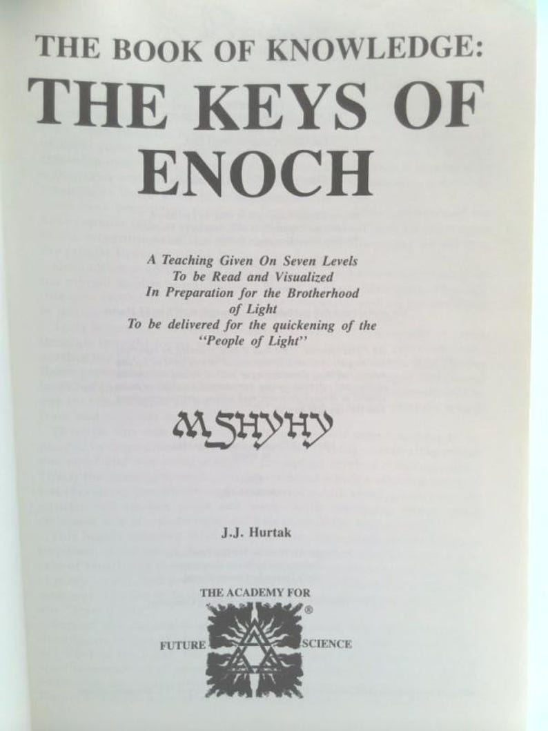 The Book of Knowledge: The Keys of Enoch by J. J. Hurtak PH.D. Bild 2