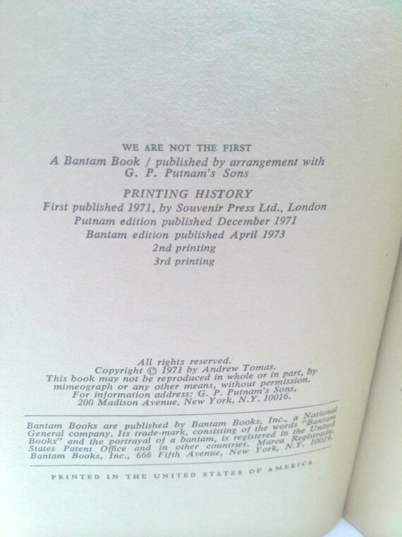 洋書 We Are Not the First by Andrew Tomas We are not the first: Riddles of ancient science by Andrew