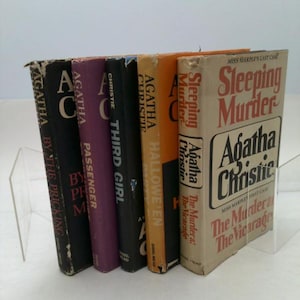 Agatha Christie 5 Hardcover Set by Agatha Christie