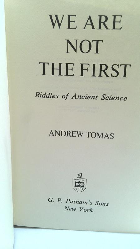We Are Not the First by Andrew Tomas - Etsy