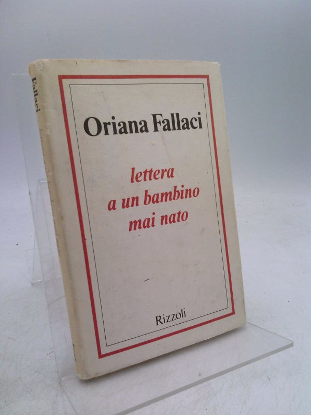 Lettera a Un Bambino Mai Nato by Oriana Fallaci 20090307 by Oriana Fallaci Etsy