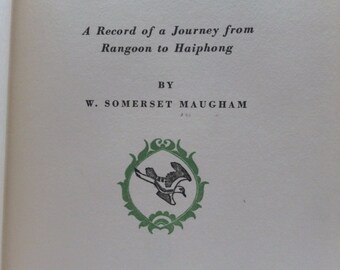 The Gentleman in the Parlour - a Record of a Journey From Rangoon