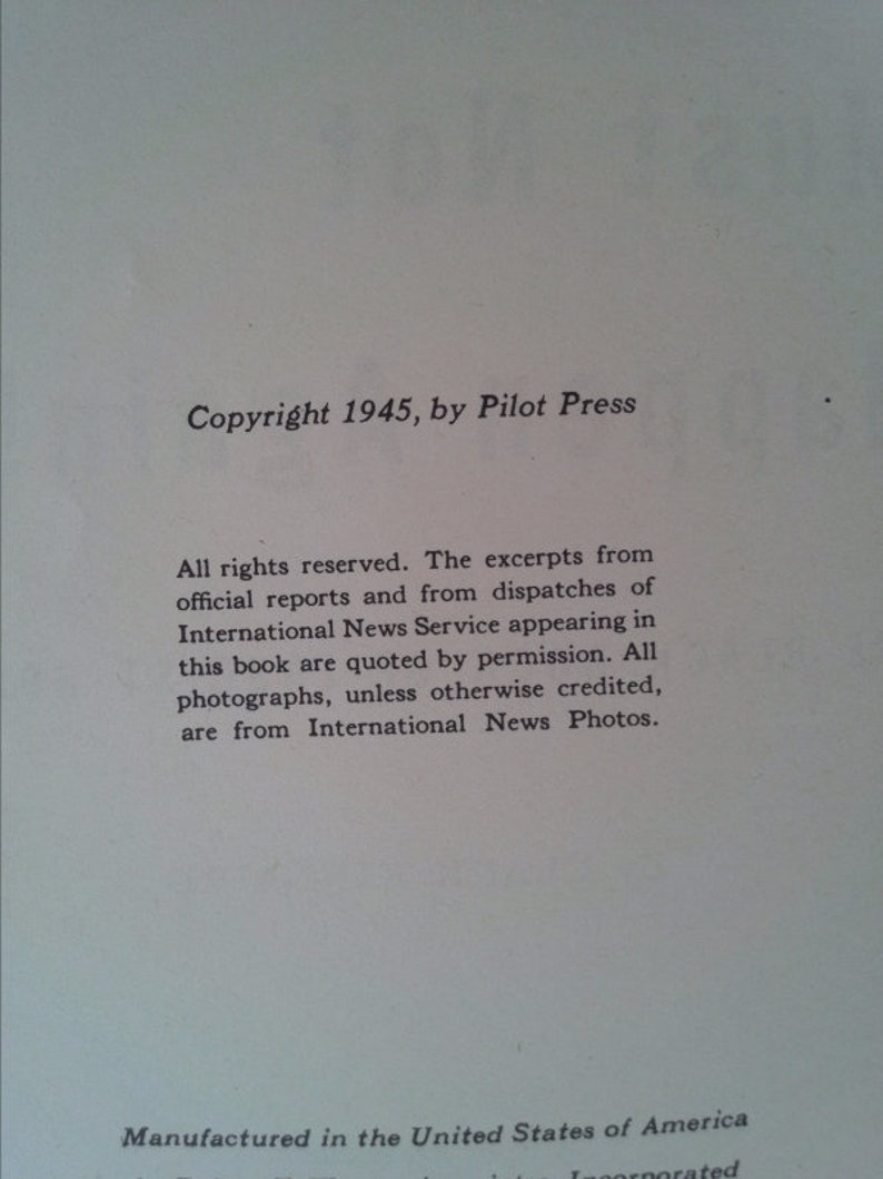 This Must Not Happen Again! the Black Book of Fascist Horror by Clark KINNAIRD image 2