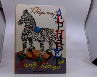 Abc an Alphabet of Many Things by F. Rojankovsky