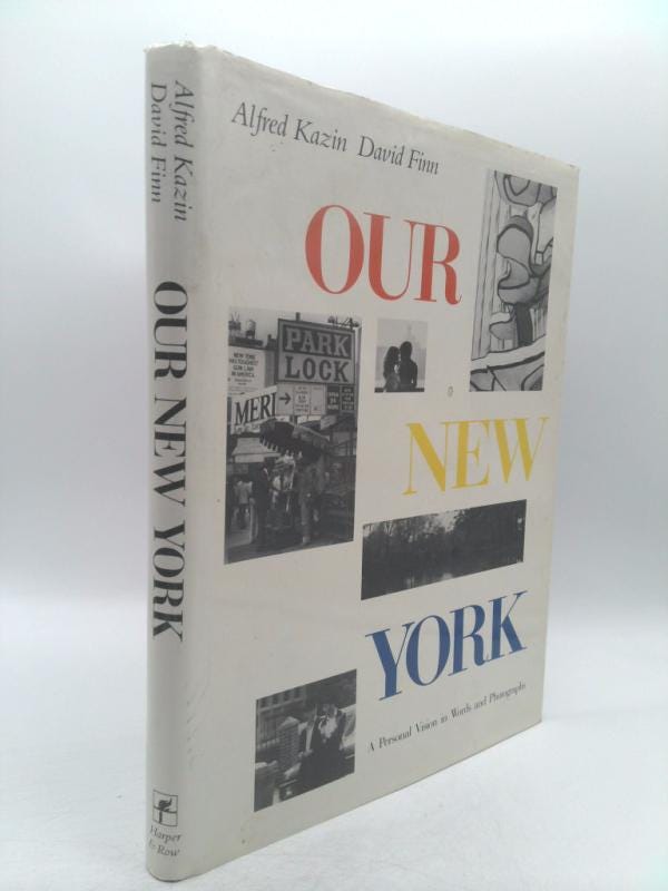 希少　New York Panorama by Alfred Kazin Our New York by Alfred Kazin - Etsy