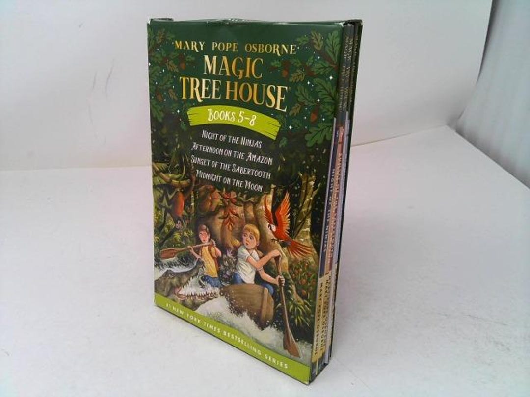 Magic Tree House Books 5-8 Boxed Set: Night of the Ninjas; Afternoon on ...