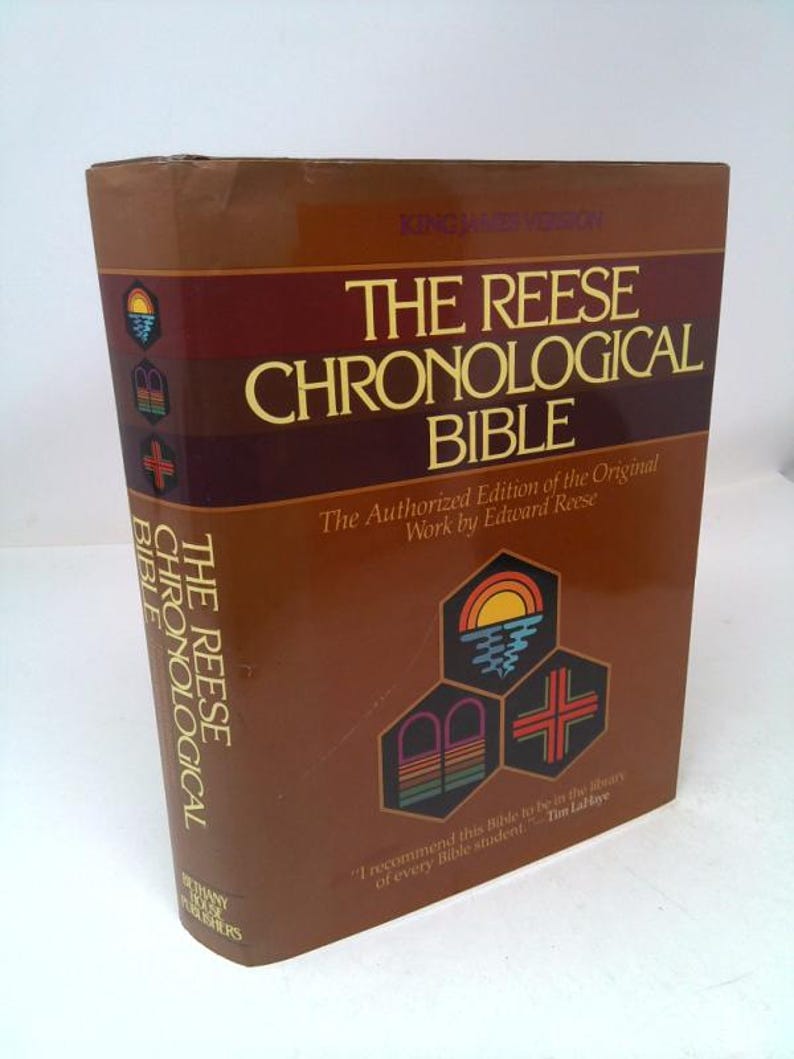 The Reese Chronological Bible by Edward Reese - Etsy