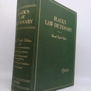 Diccionario de Derecho de Black, cuarta edición revisada, por Henry Campbell Black imagen 1