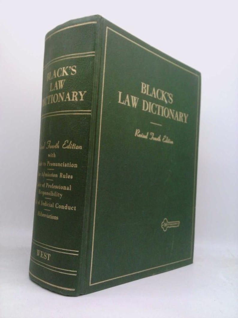 Diccionario de Derecho de Black, cuarta edición revisada, por Henry Campbell Black imagen 1