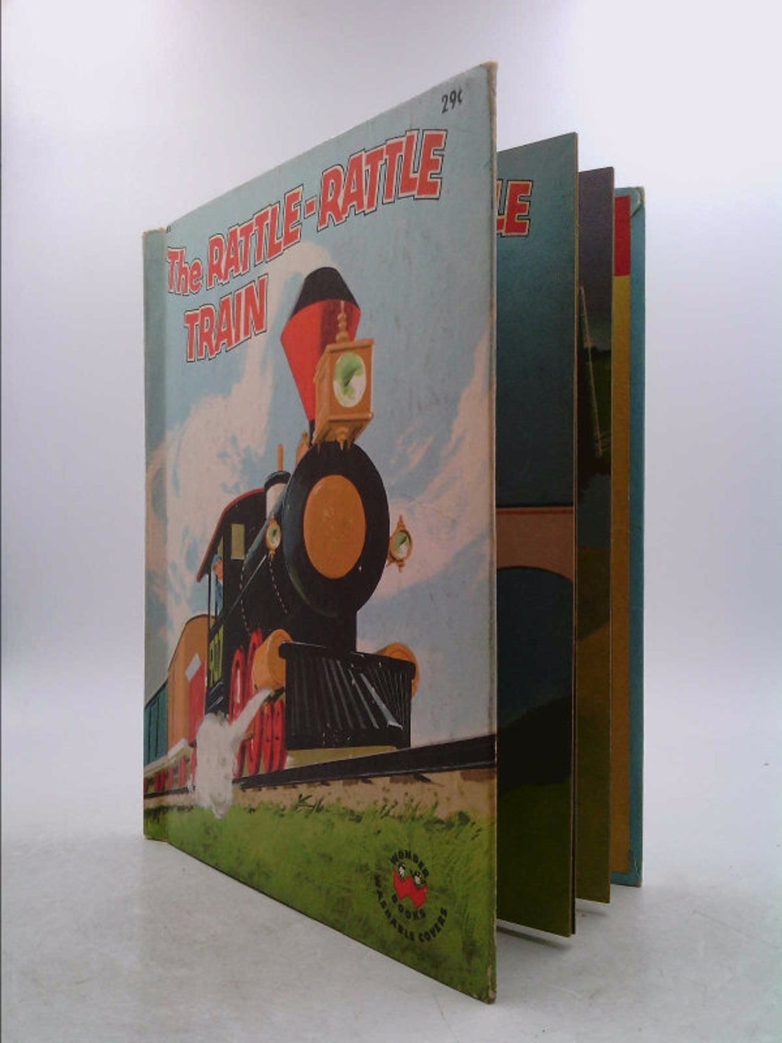 The RattleRattle Train Wonder Books Etsy