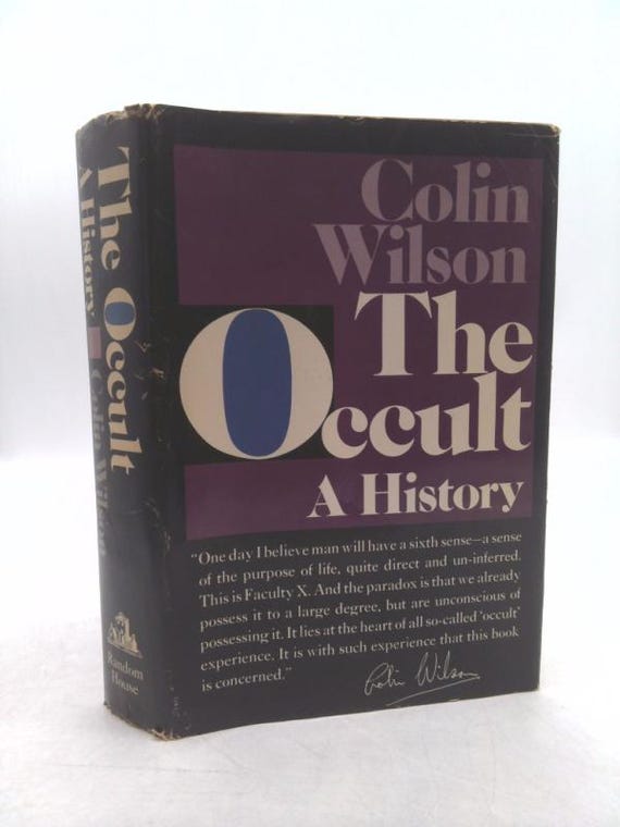 The Occult: A History by Colin Wilson - Etsy