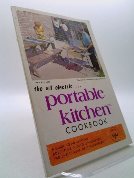 The All Electric Portable Kitchen Cookbook a Guide to an Etsy