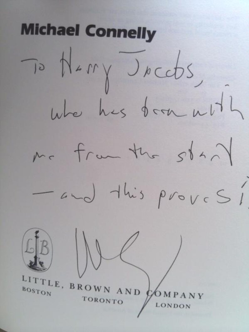 The Black Echo by Michael Connelly bild 3