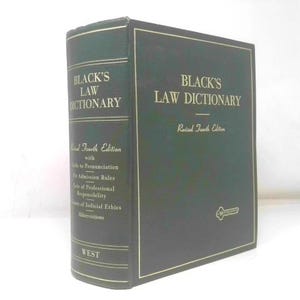 Black's Law Dictionary Revised Fourth Edition by Henry Campbell Black image 1