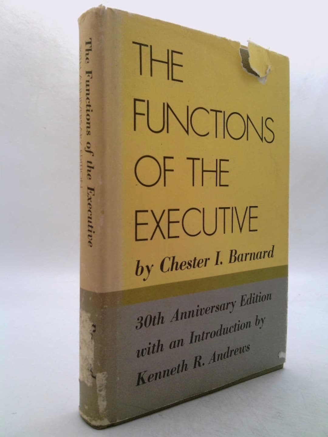 The Functions of the Executive, by Chester Barnard - Etsy