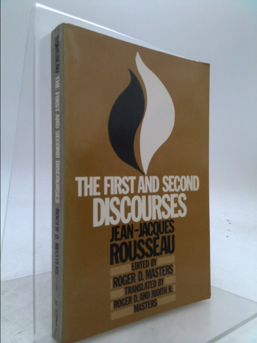 The First and Second Discourses: by Jean-jacques Rousseau by Roger ...