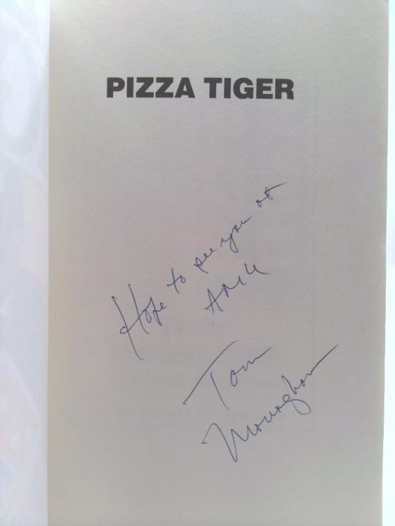 PIZZA TIGER 英語版 Pizza Tiger by Thomas Monaghan 9780394553597| eBay