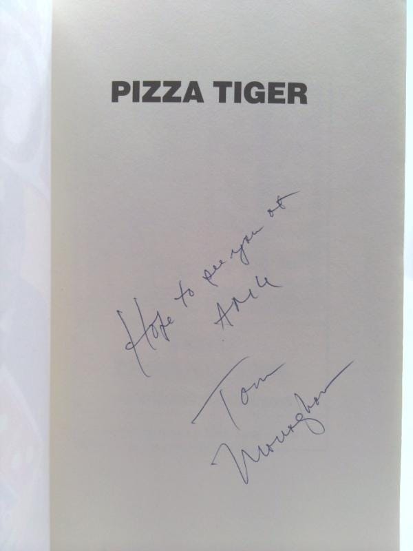 PIZZA TIGER 英語版 Pizza Tiger by Thomas Monaghan and Robert Anderson (1986