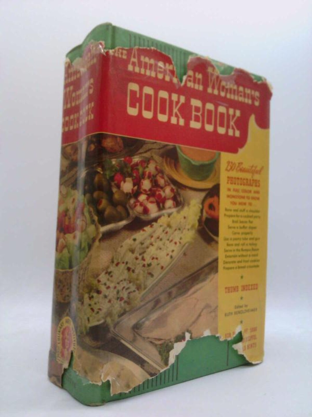 The American Woman's Cook Book national Binding by Ed Ruth Berolzheimer ...