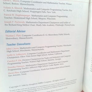 Computer Programming in Basic 1986-1988 by D. Myers image 3
