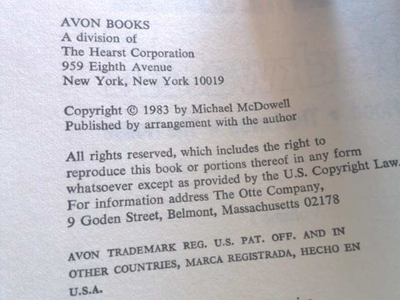 Michael Mcdowell's Blackwater, Volume I: The Flood, the Levee, the House (3-In-1 Volume) by Michael McDowell image 2
