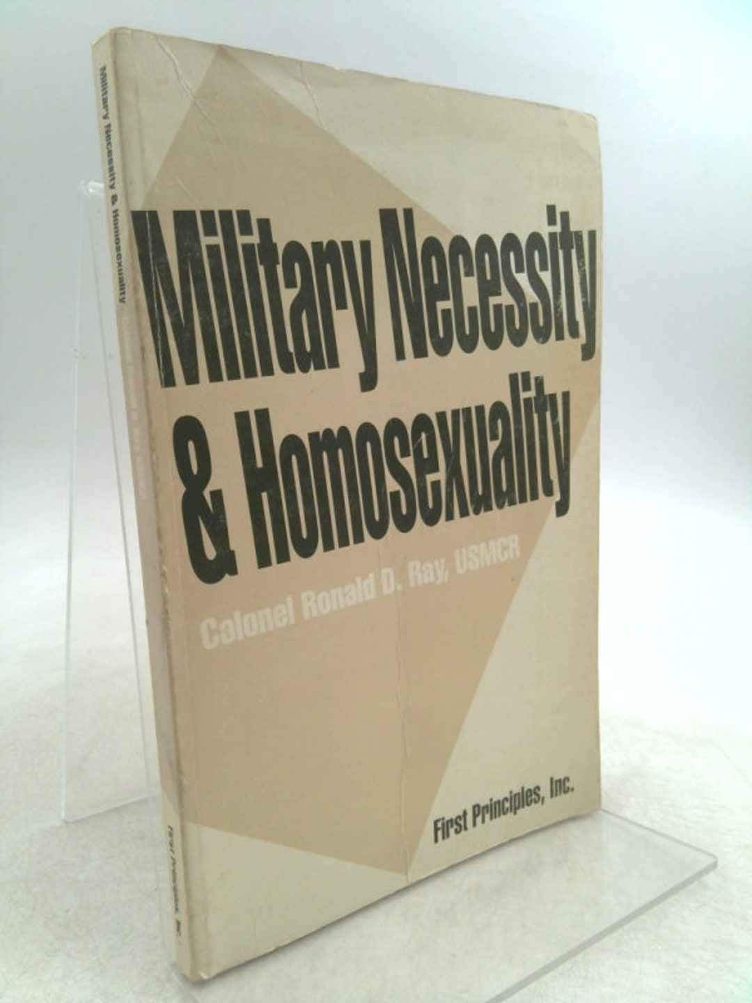 Military Necessity & Homosexuality By Ronald D Ray - Etsy