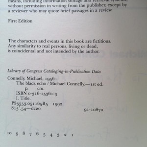 The Black Echo by Michael Connelly bild 2