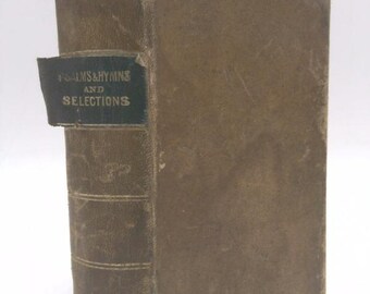 Psalms and Hymns Adapted to Social, Private, and Public Worship in the Presbyterian Church in the Usa by Blank