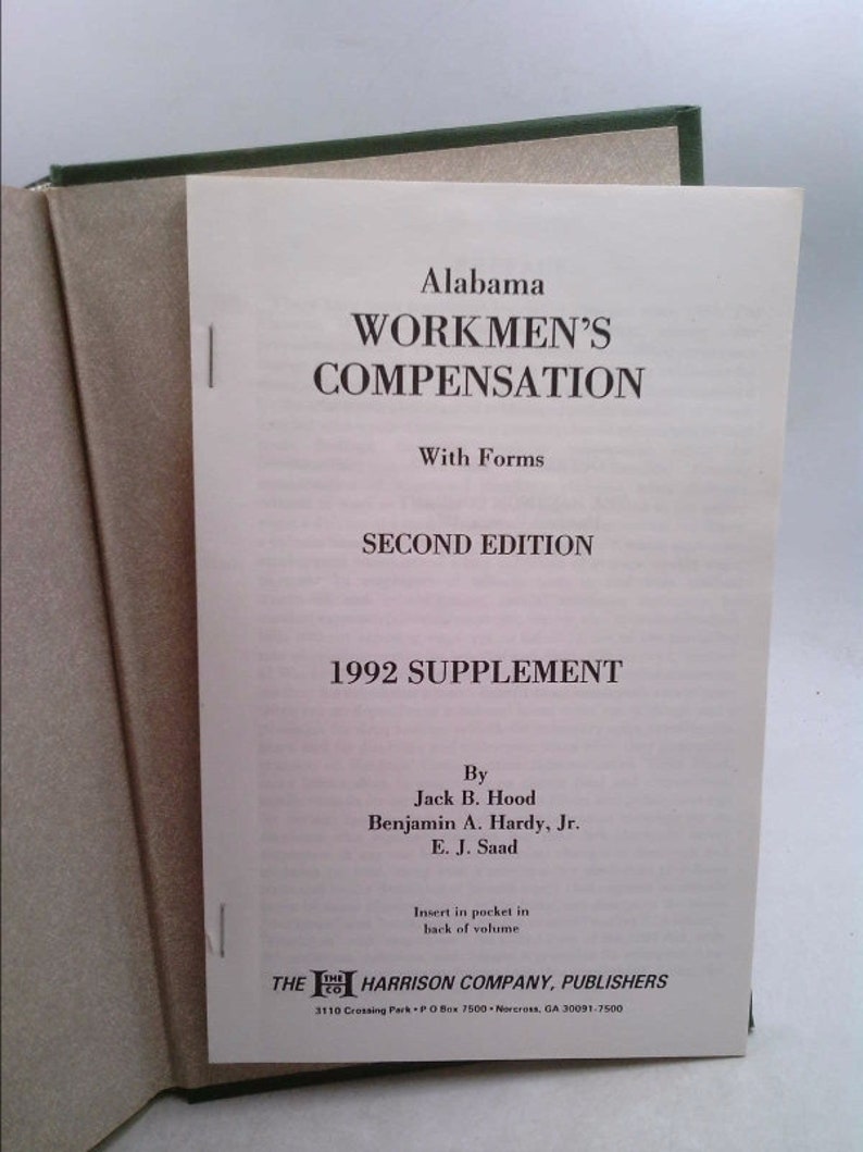 Alabama Workers' Compensation: With Forms | Etsy Alabama Workers' Compensation: With Forms | Etsy