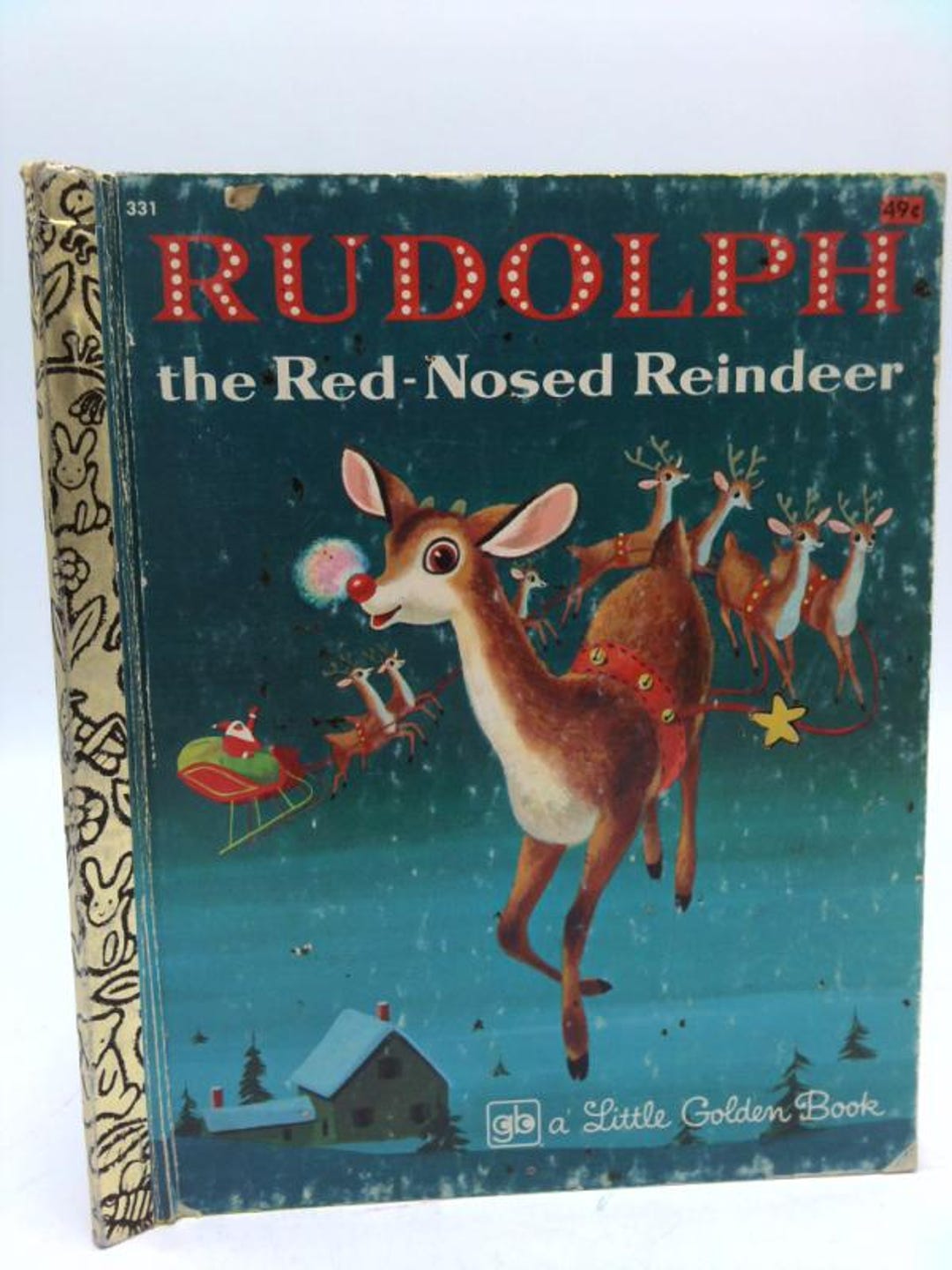 Rudolph the Red-nosed Reindeer - a Golden Book by Barbara Shook Hazen ...