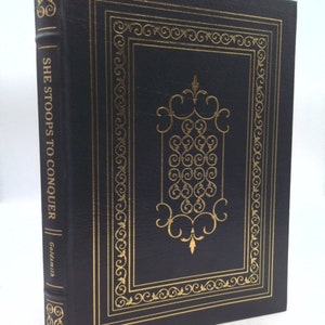She Stoops to Conquer - Oliver Goldsmith - Easton Press - T.M.Cleland Illustrations by Oliver Goldsmith