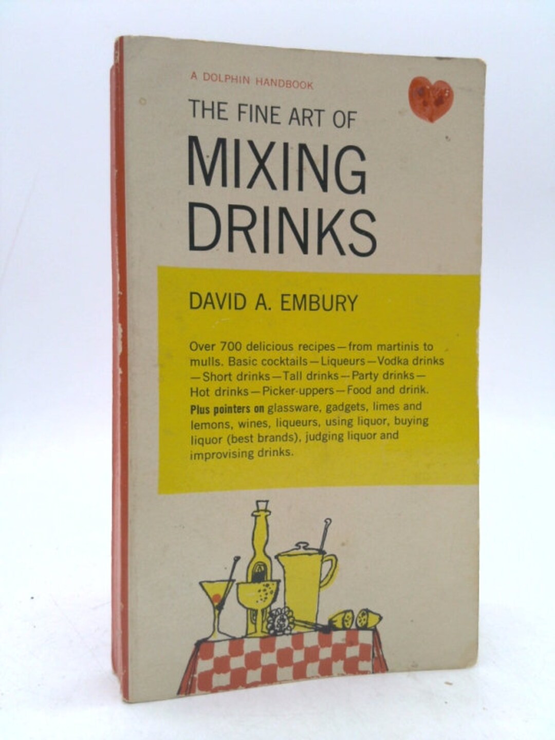 The Fine Art of Mixing Drinks by David A. Embury Etsy