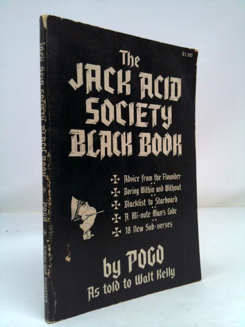 The Jack Acid Society Black Book by Walt Kelly afbeelding 1